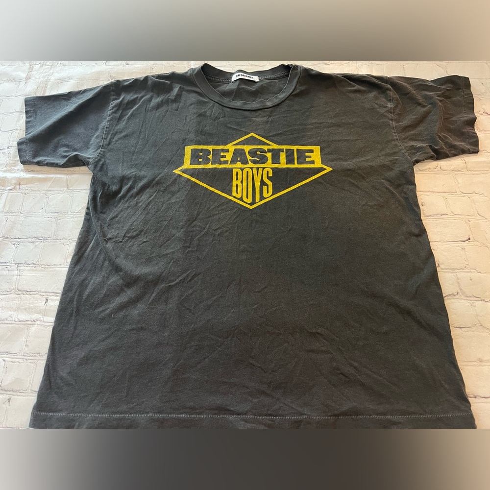 Daydreamer Beastie Boys T Shirt Oversized Gray 90s Hip Hop Band sz SM